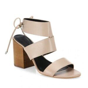 Rebecca Minkoff Christy Leather Strappy Heeled Sandals Size 9
